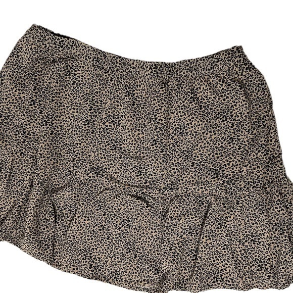 American Eagle Leopard Print Skirt Size XL - Picture 1 of 6
